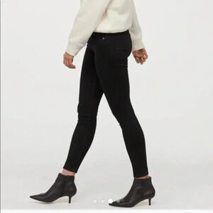 H&M push-up 25x30 Dark black denim jeggings